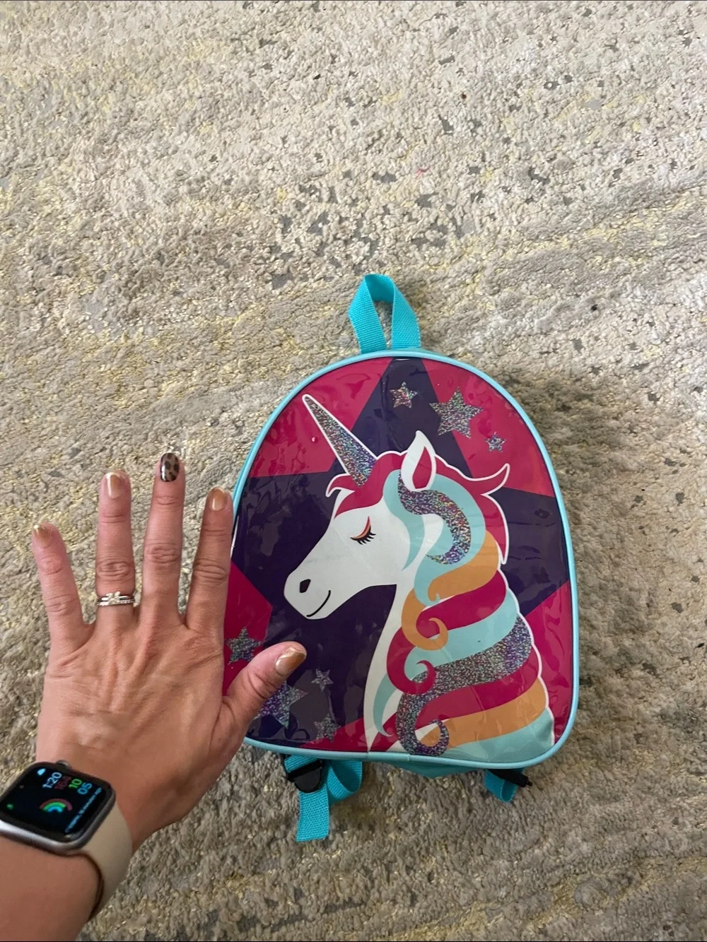 Kids unicorn mini backpack